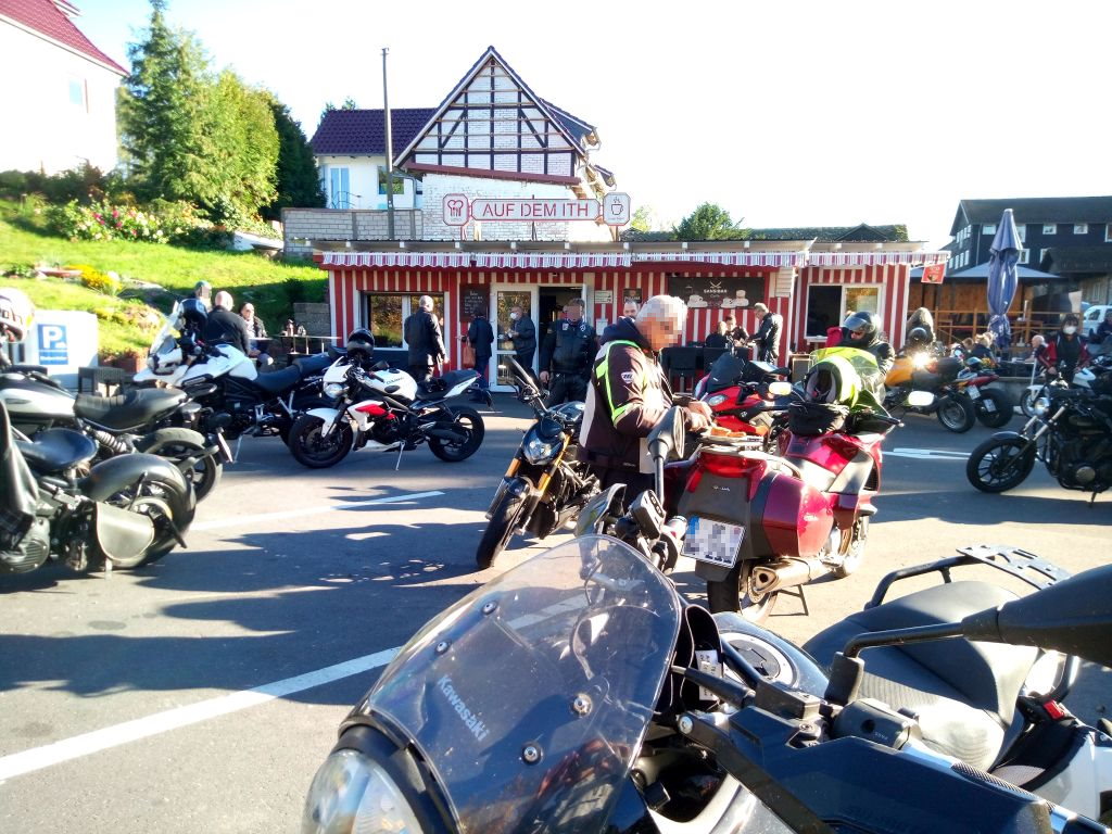 Weserberglandrunde mit dem Motorrad im Oktober 2021