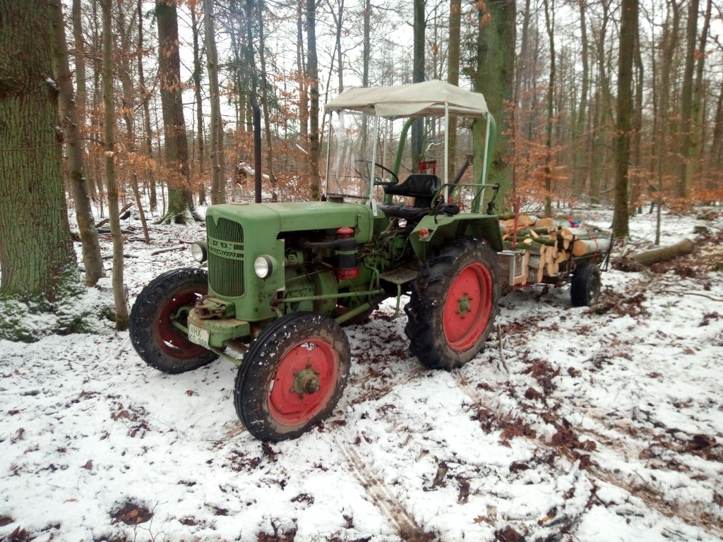 M.A.N. Traktor Allrad B18A Waldarbeit