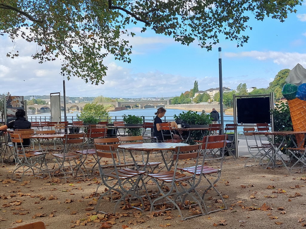 Motorradtour Rhein - Mosel, Deutsches Eck in Koblenz